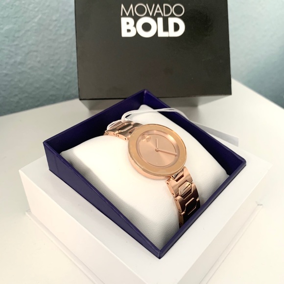 Movado Accessories - NWT authentic MOVADO rosegold watch